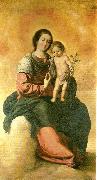 Francisco de Zurbaran virgin of the rosary France oil painting artist